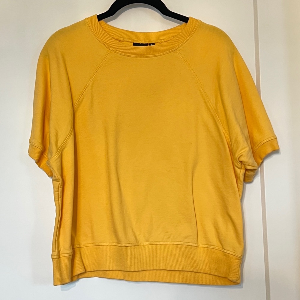 Short sleeve sweatshirt NWOT
